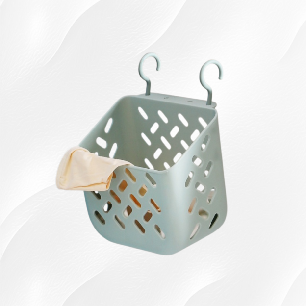 Wieszak na brudną bieliznę ścienny