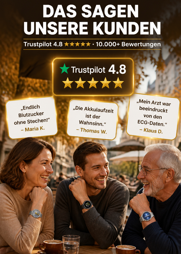 【⌚ Ihr Manager für ein gesundes Leben! Die neue GT6 feiert ihr Debüt!】