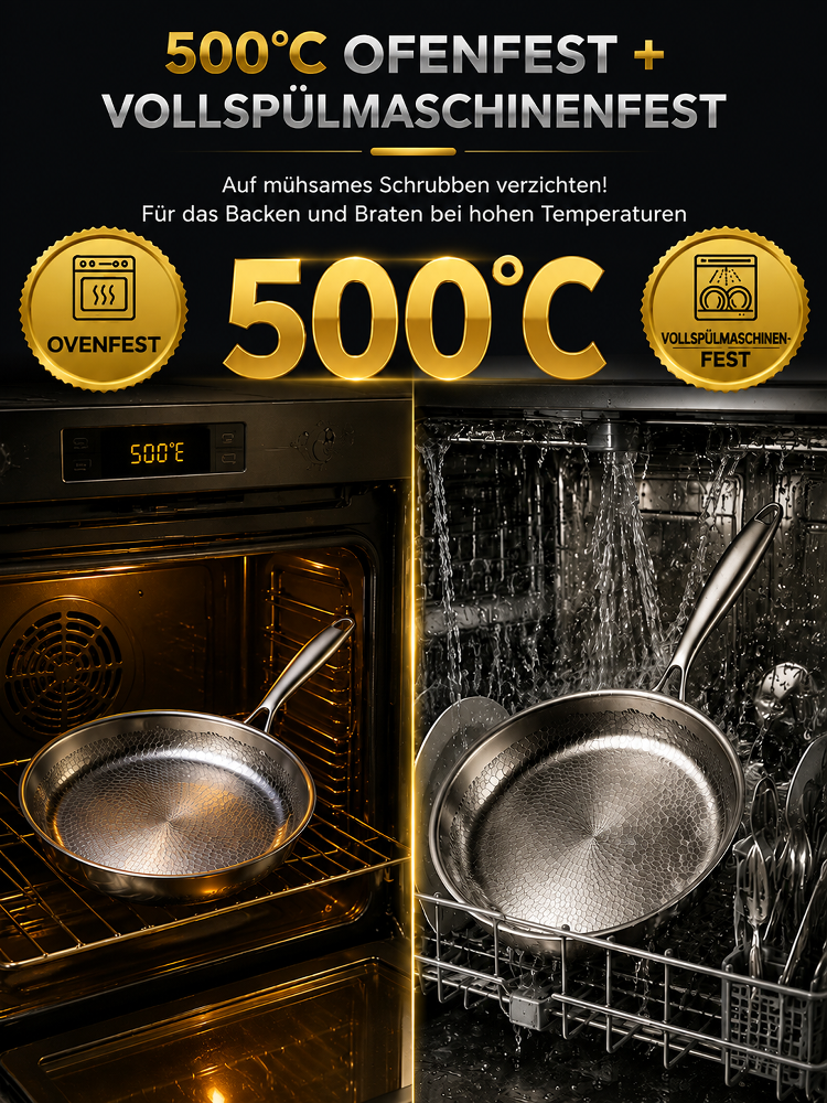 🍳✨ Kochen wie ein Profi – mit der neuen Titan-Bratpfanne Entdecken Sie eine robuste Bratpfanne mit modernem Design und hervorragender Wärmeleistung – für mehr Freude beim täglichen Kochen. 🔥