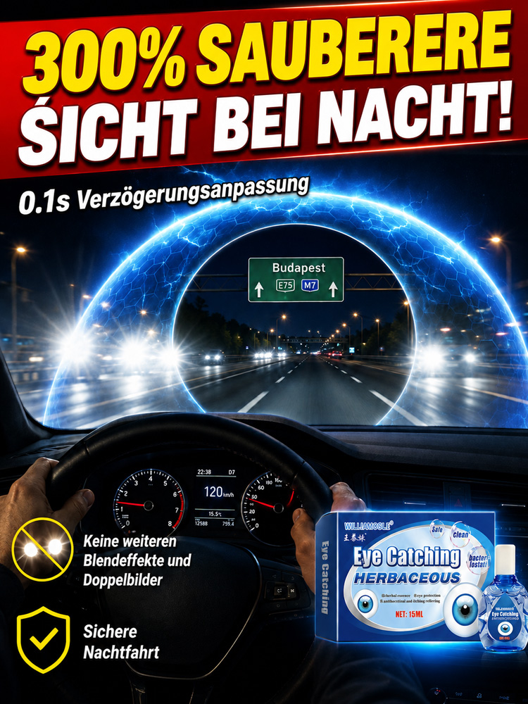 Augentropfen für klare Sicht
