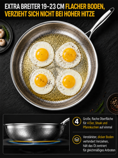 🍳✨ Kochen wie ein Profi – mit der neuen Titan-Bratpfanne Entdecken Sie eine robuste Bratpfanne mit modernem Design und hervorragender Wärmeleistung – für mehr Freude beim täglichen Kochen. 🔥