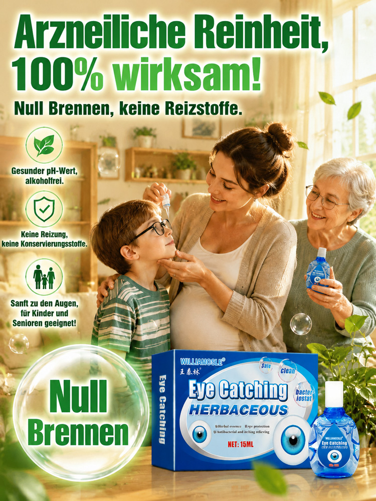 Augentropfen für klare Sicht