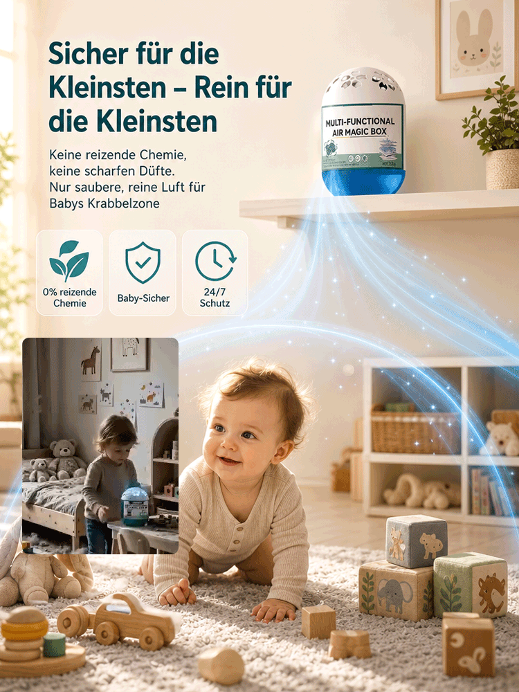 🦠 Dies ist der ultimative Feind von Staub, Schimmel, Formaldehyd und schädlichen Substanzen in der Luft! Damit müssen Sie fast nie wieder putzen!