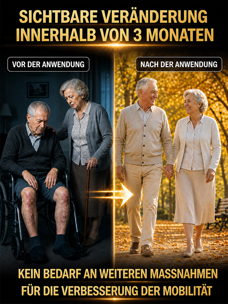 🔥 Gelenkschmerzen in 15 Minuten verschwunden?  Einfach auftragen und starke Schmerzen sowie Schwellungen verschwinden sofort!
