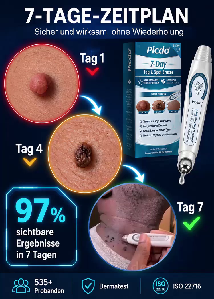 🌟 Störende Hautunreinheiten und Warzen sanft entfernen – ganz ohne OP-Kosten!