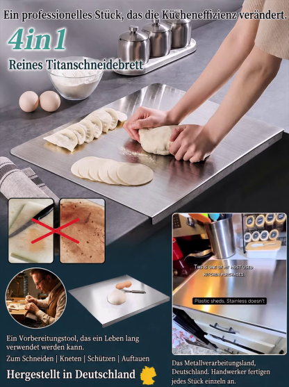 🍳【Das Schneidebrett-Problem, jetzt gelöst.】  „Holz schimmelt“ und „Plastik riecht unangenehm“ – all diese Sorgen sind nun Geschichte.