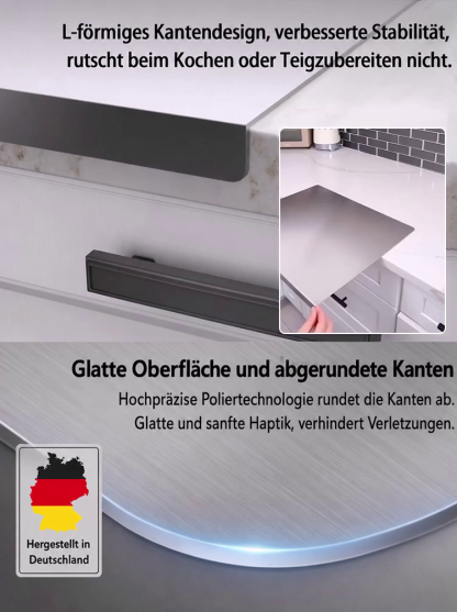 🍳【Das Schneidebrett-Problem, jetzt gelöst.】  „Holz schimmelt“ und „Plastik riecht unangenehm“ – all diese Sorgen sind nun Geschichte.