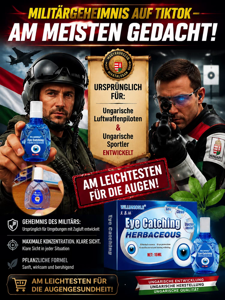 Augentropfen für klare Sicht