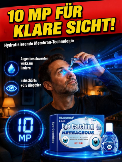 Augentropfen für klare Sicht