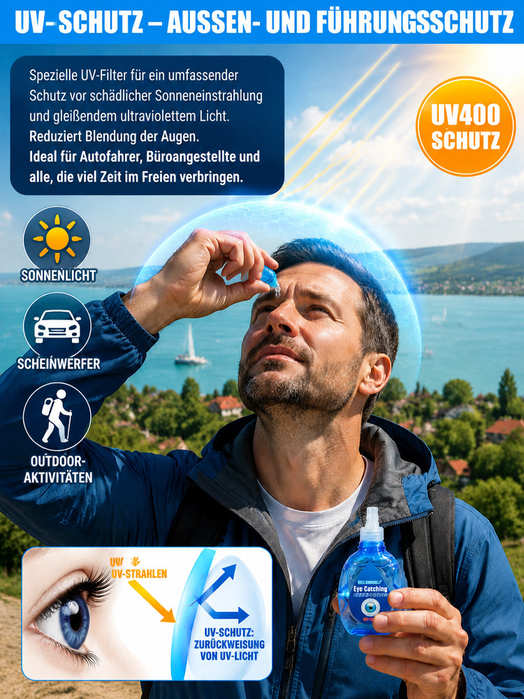 Augentropfen für klare Sicht