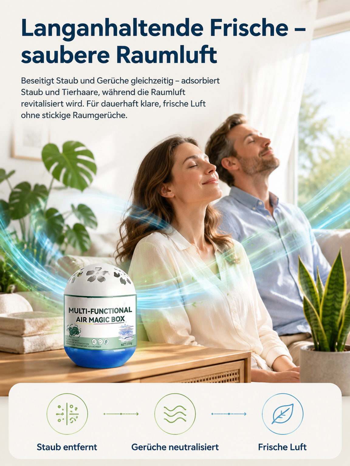 🦠 Dies ist der ultimative Feind von Staub, Schimmel, Formaldehyd und schädlichen Substanzen in der Luft! Damit müssen Sie fast nie wieder putzen!
