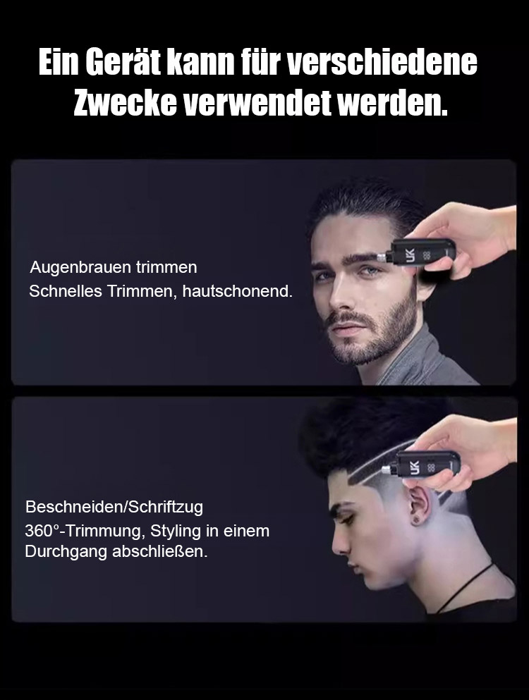 Entdecken Sie den digitalen elektrischen Nasenhaartrimmer – entwickelt für eine sichere und effiziente Haarentfernung! Mit seinem modernen Design und dem digitalen Display bietet er eine kinderleichte Bedienung und maximalen Komfort.