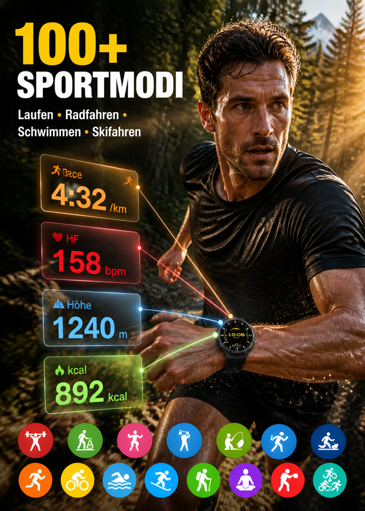 【⌚ Ihr Manager für ein gesundes Leben! Die neue GT6 feiert ihr Debüt!】