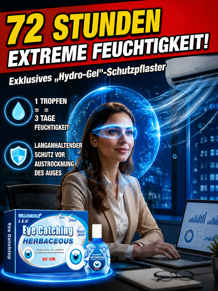 Augentropfen für klare Sicht