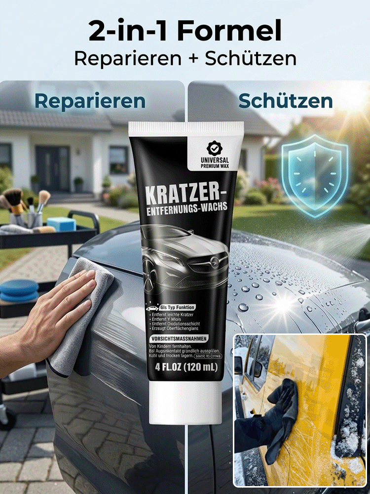 JC-[Entfernt Kratzer mit einem Wisch] Tiefenreparaturwachs für Autolackkratzer