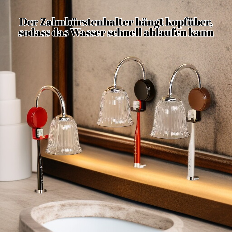 Mundspülbecher und Zahnbürstenhalter