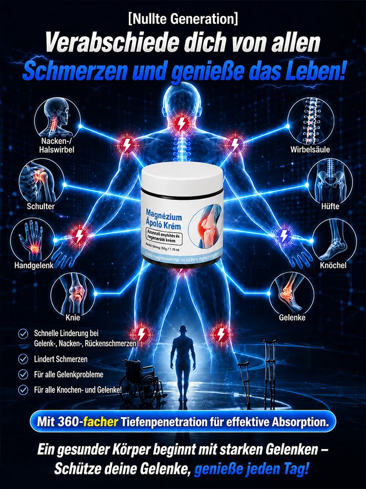 🔥 Gelenkschmerzen in 15 Minuten verschwunden?  Einfach auftragen und starke Schmerzen sowie Schwellungen verschwinden sofort!