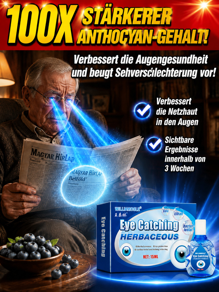 Augentropfen für klare Sicht