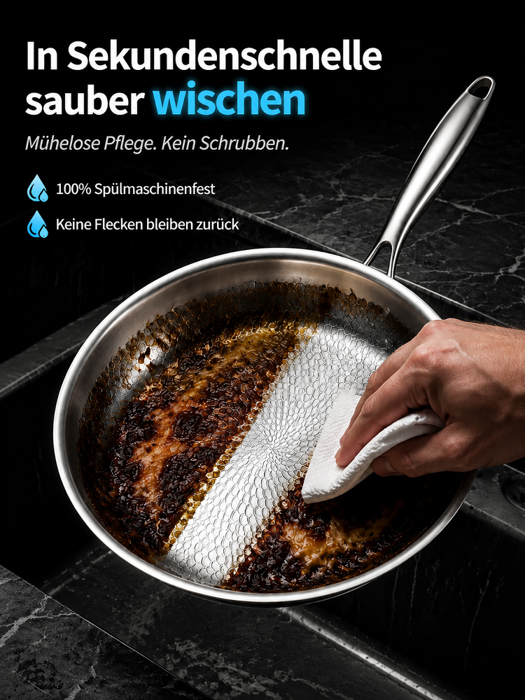 🍳✨ Kochen wie ein Profi – mit der neuen Titan-Bratpfanne Entdecken Sie eine robuste Bratpfanne mit modernem Design und hervorragender Wärmeleistung – für mehr Freude beim täglichen Kochen. 🔥
