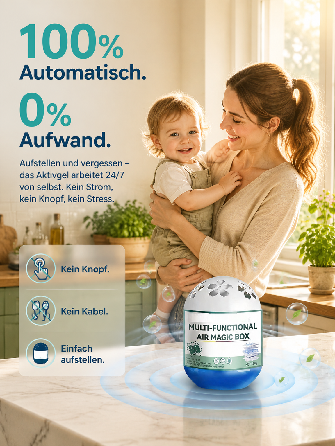 🦠 Dies ist der ultimative Feind von Staub, Schimmel, Formaldehyd und schädlichen Substanzen in der Luft! Damit müssen Sie fast nie wieder putzen!