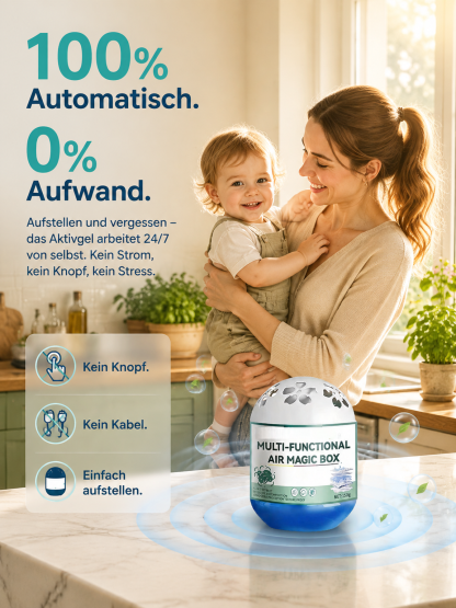 🦠 Dies ist der ultimative Feind von Staub, Schimmel, Formaldehyd und schädlichen Substanzen in der Luft! Damit müssen Sie fast nie wieder putzen!