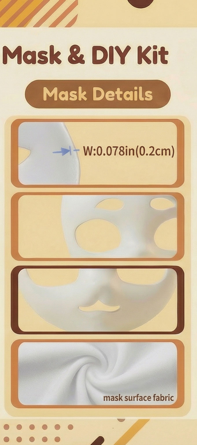 Creative furry mask design