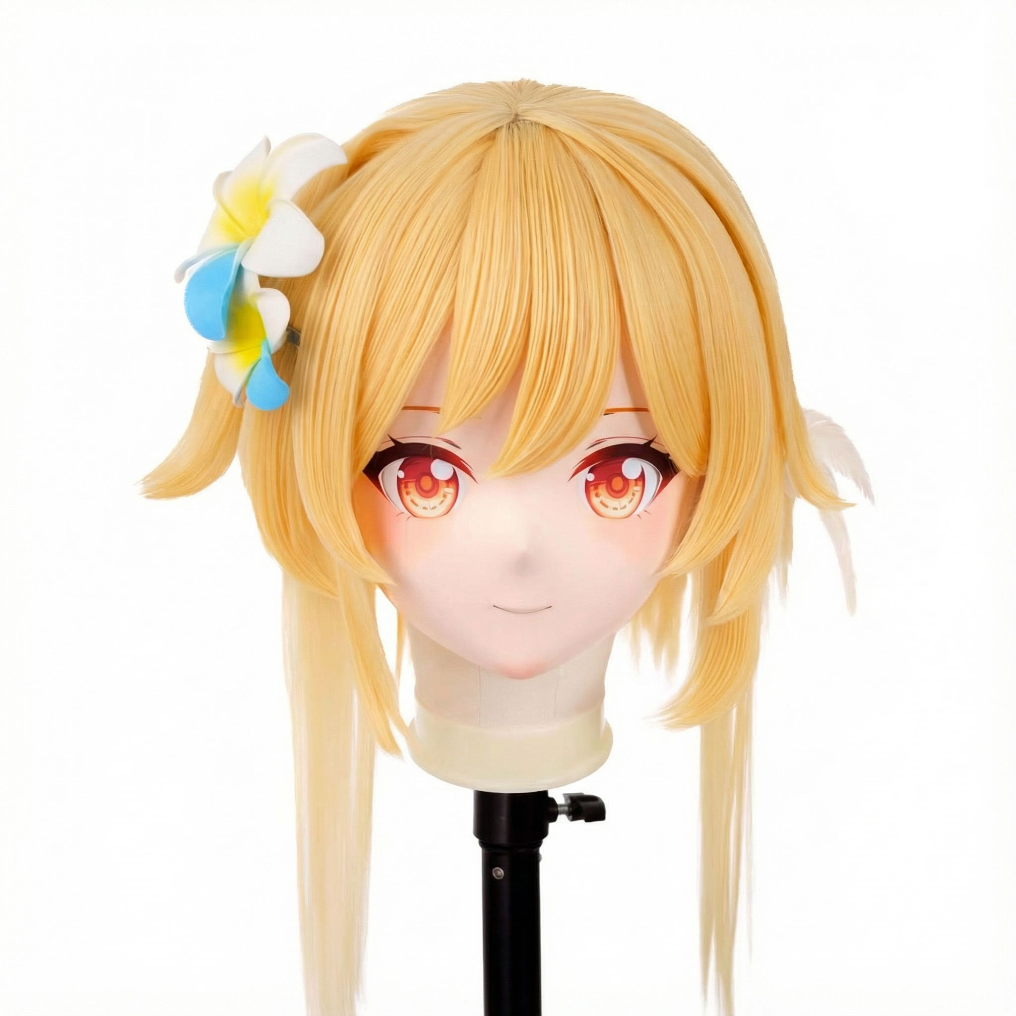 Kigurumi Mask Shell – Golden Traveler (Lumine-Inspired)