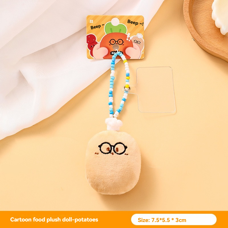 Genuine Gourmet Press Squeaky Little Doll Pendant Cute Plush Doll Coup