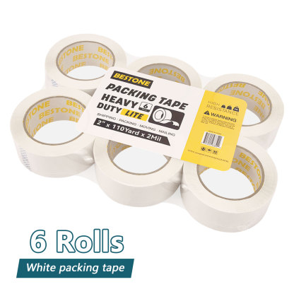 BESTONE®Tape 2"x110Yardx2Mil White-usbestone