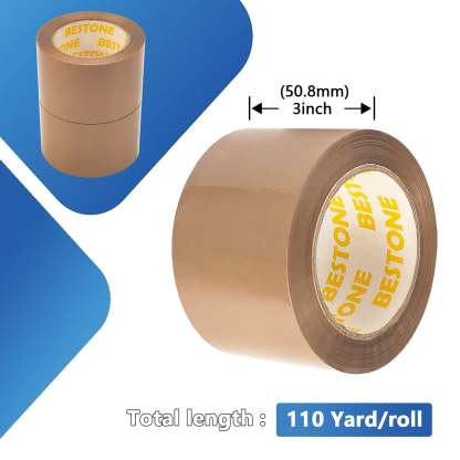 BESTONE®Tape 2"x110Yardx2Mil Brown-usbestone