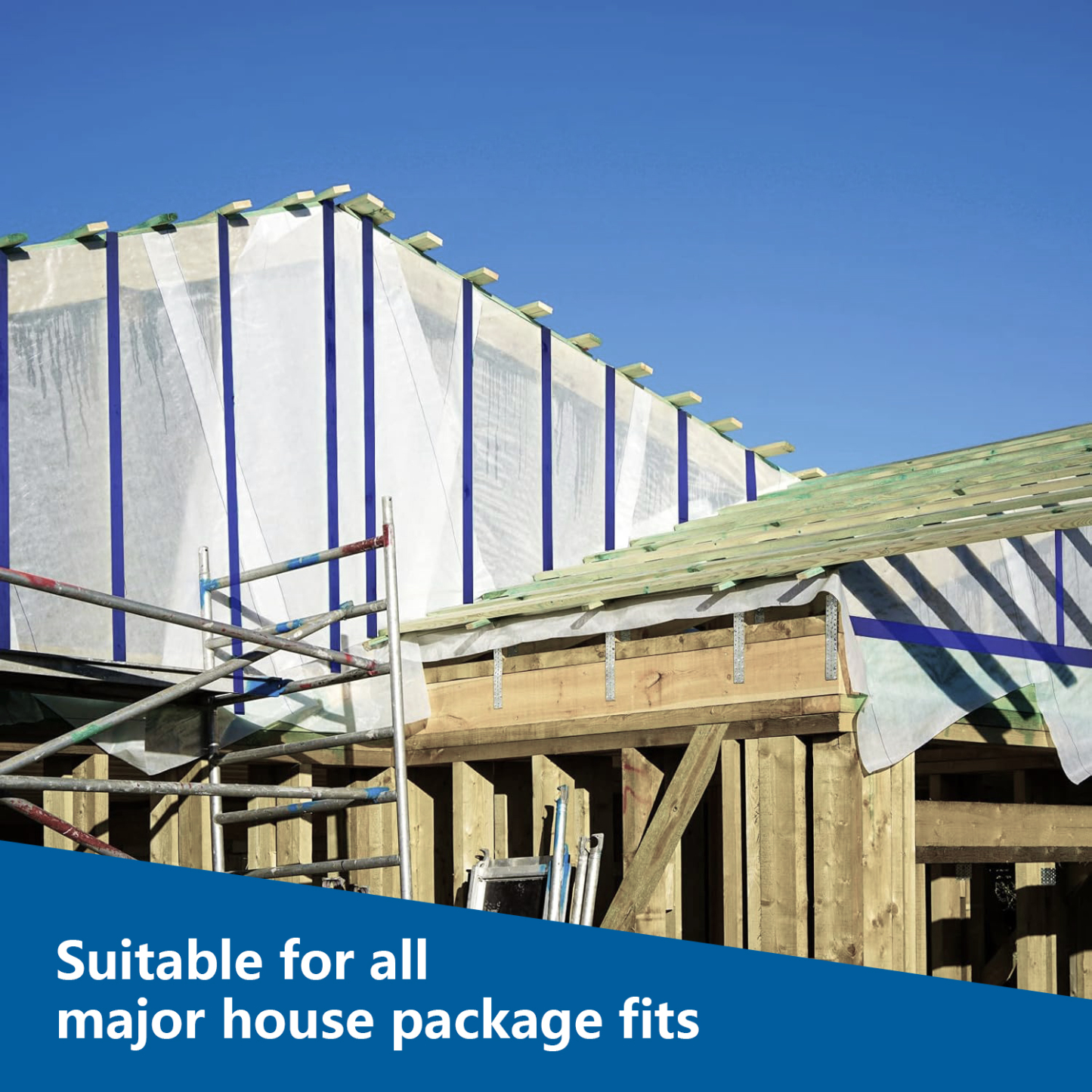 BESTONE®Tape 3inx110Yx2Mil Dark Blue-usbestone