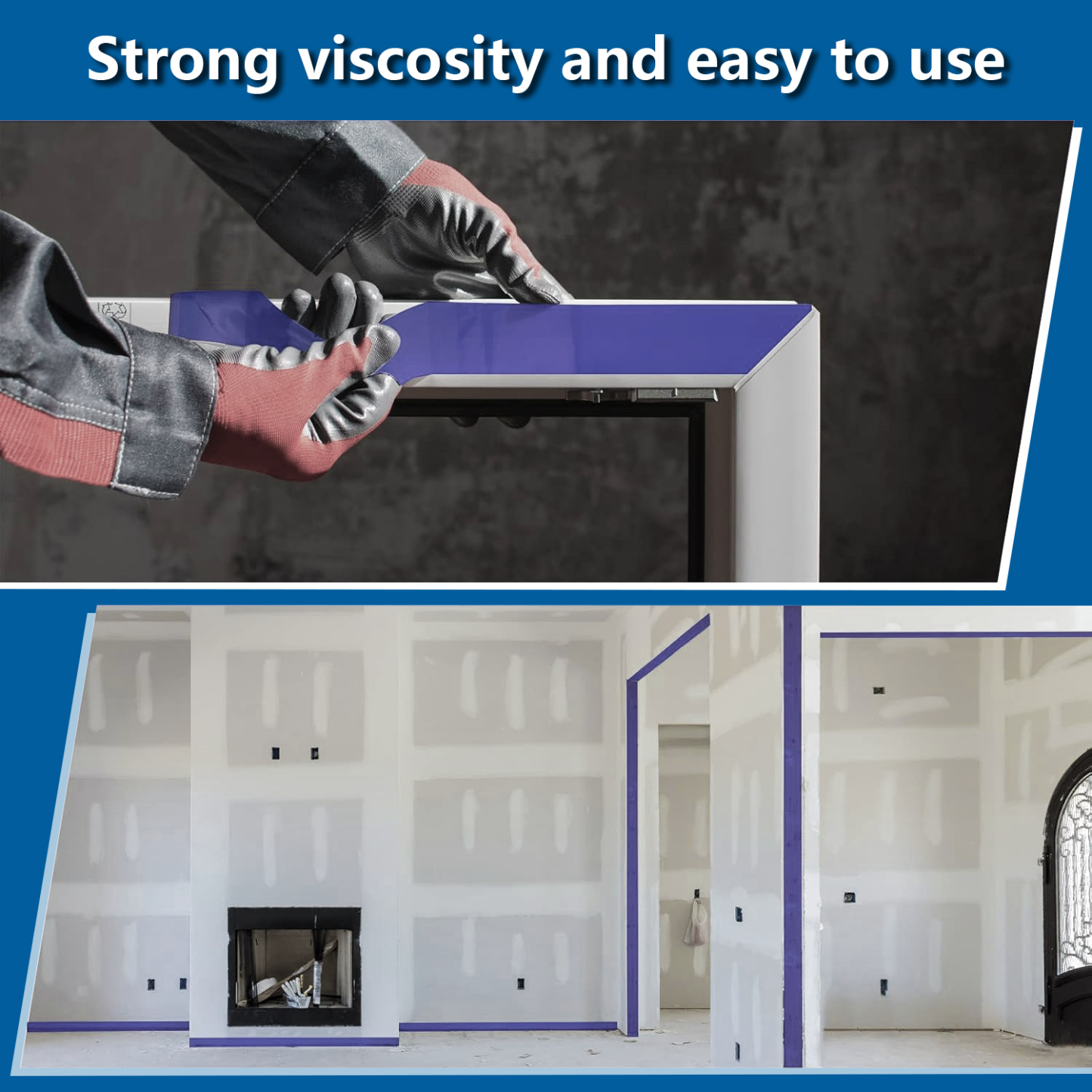 BESTONE®Tape 3inx110Yx2Mil Dark Blue-usbestone