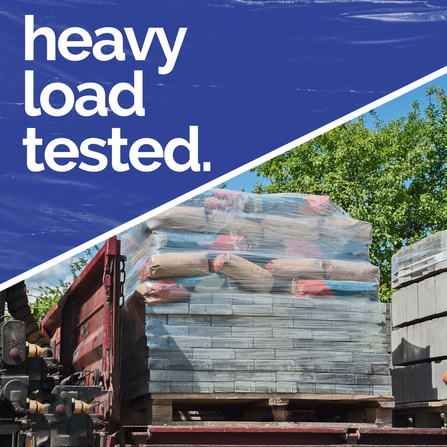 80 GA x 18" x 1500' Heavy-Duty Hand Stretch Film-BESTONE®