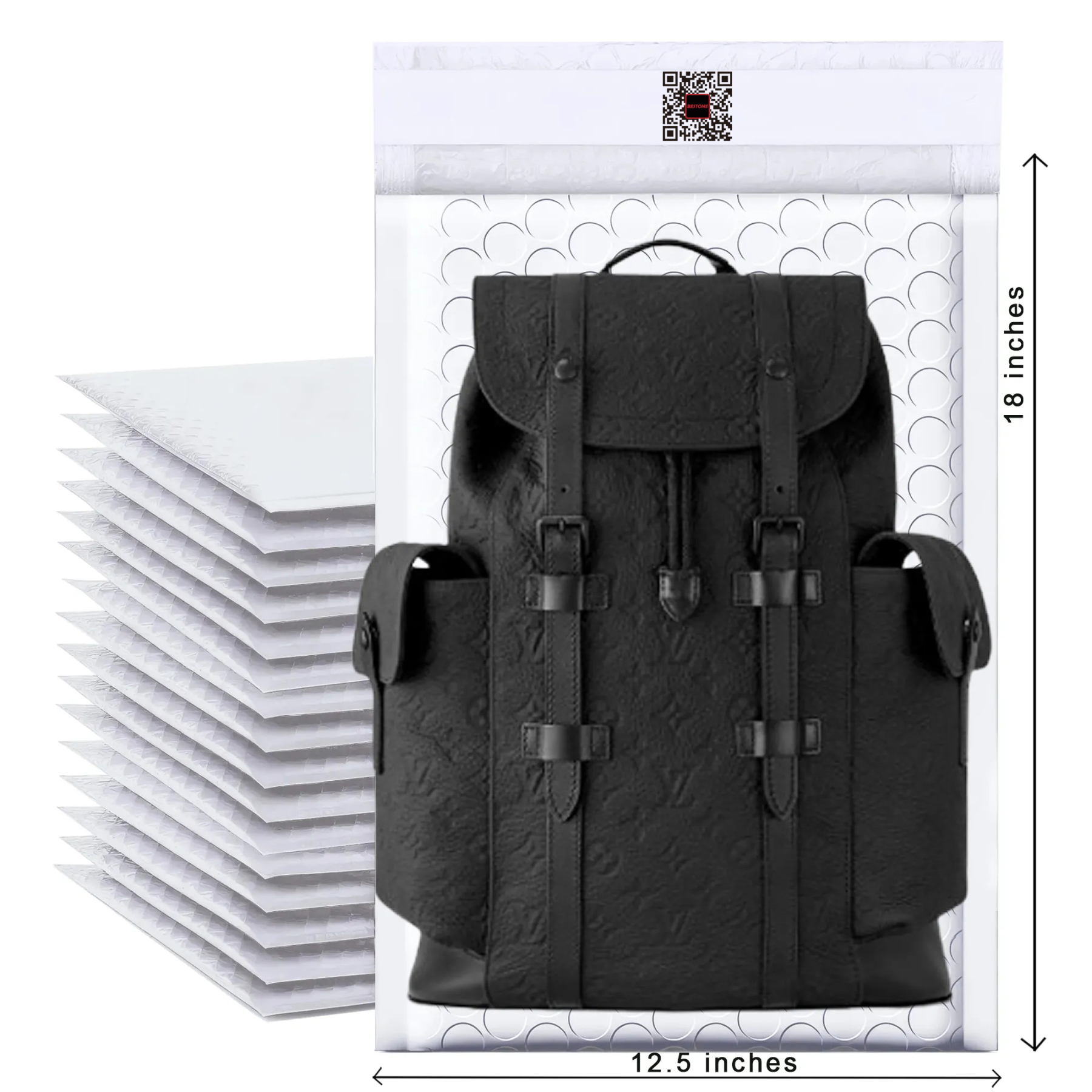 12.5" x 18" Bubble Mailers - 50 PCS Bulk Pack-BESTONE®