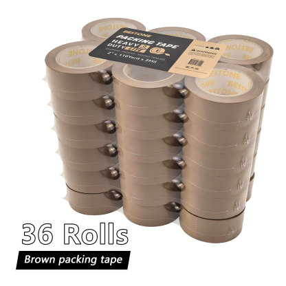BESTONE®Tape 2"x110Yardx2Mil Brown-usbestone
