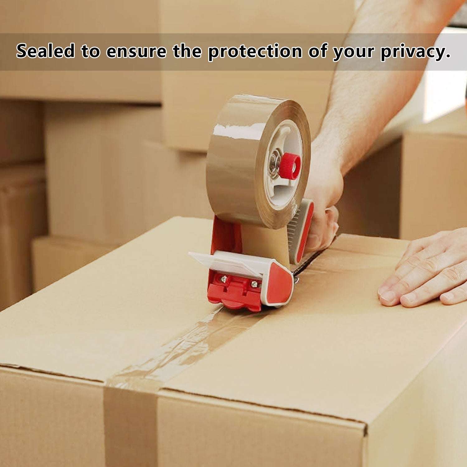 BESTONE®Tape 3"x110Yardx2Mil Brown-usbestone