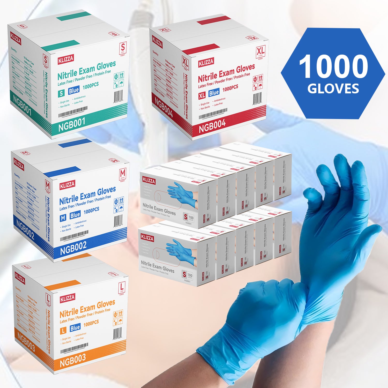 BESTONE® KLIZZA® Nitrile Gloves-usbestone