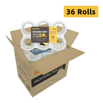 2" x 110 Yard x 2 Mil 36 Rolls Clear Packing Tape -BESTONE®