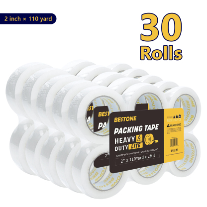 BESTONE®Tape 2"x110Yardx2Mil Clear-usbestone