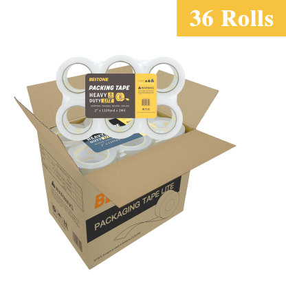 BESTONE®Tape 2"x110Yardx2Mil Clear-usbestone