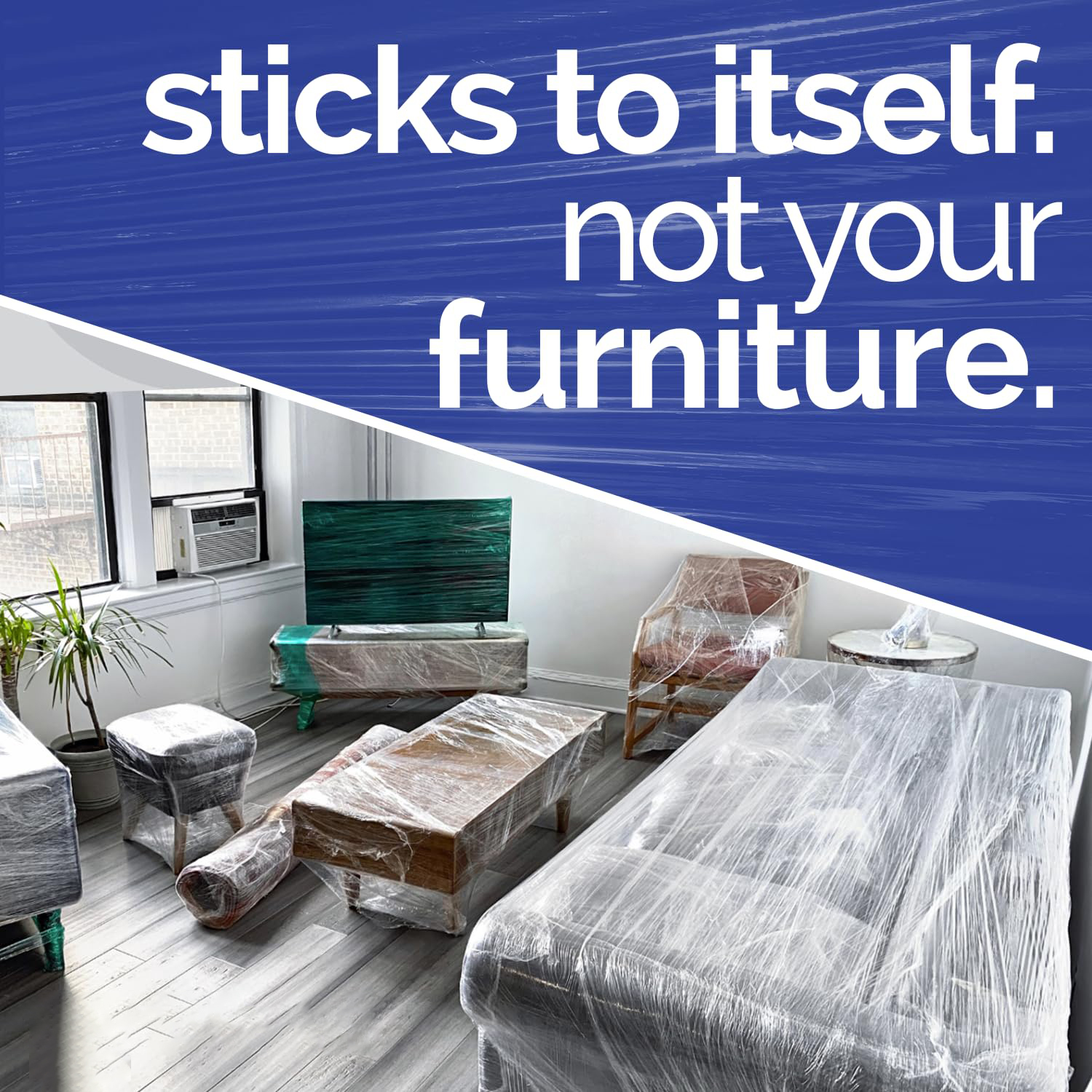 80 GA x 18" x 1000' Stretch Film 