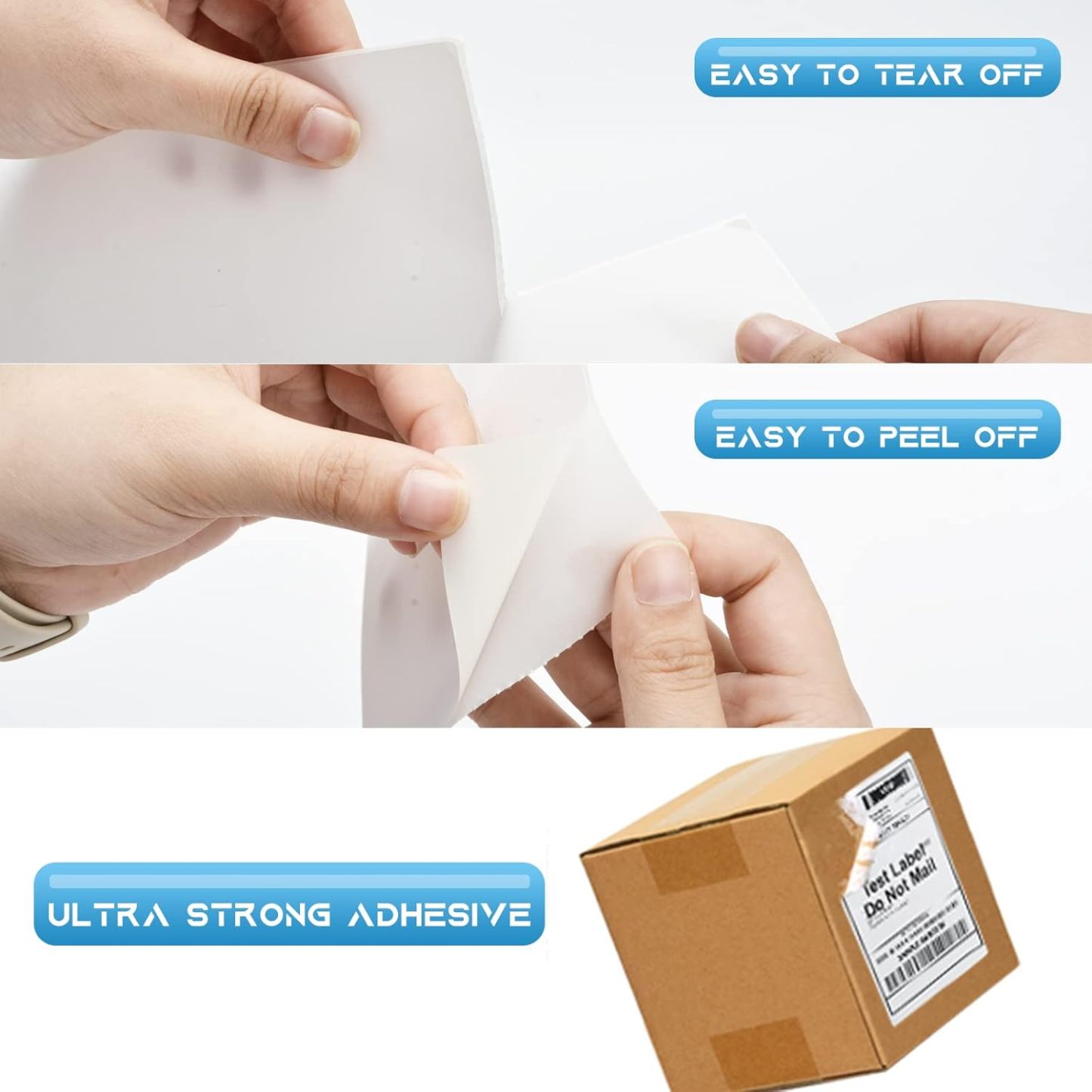 4" x 6" Thermal Label Paper - 1 Carton (6,000 PCS)
