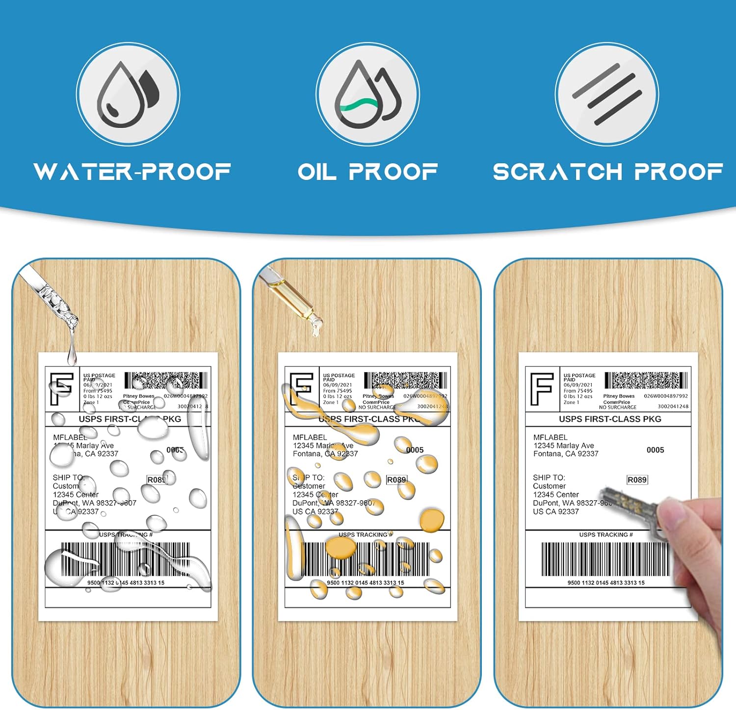 4" x 6" Thermal Label Paper - 1 Carton (6,000 PCS)