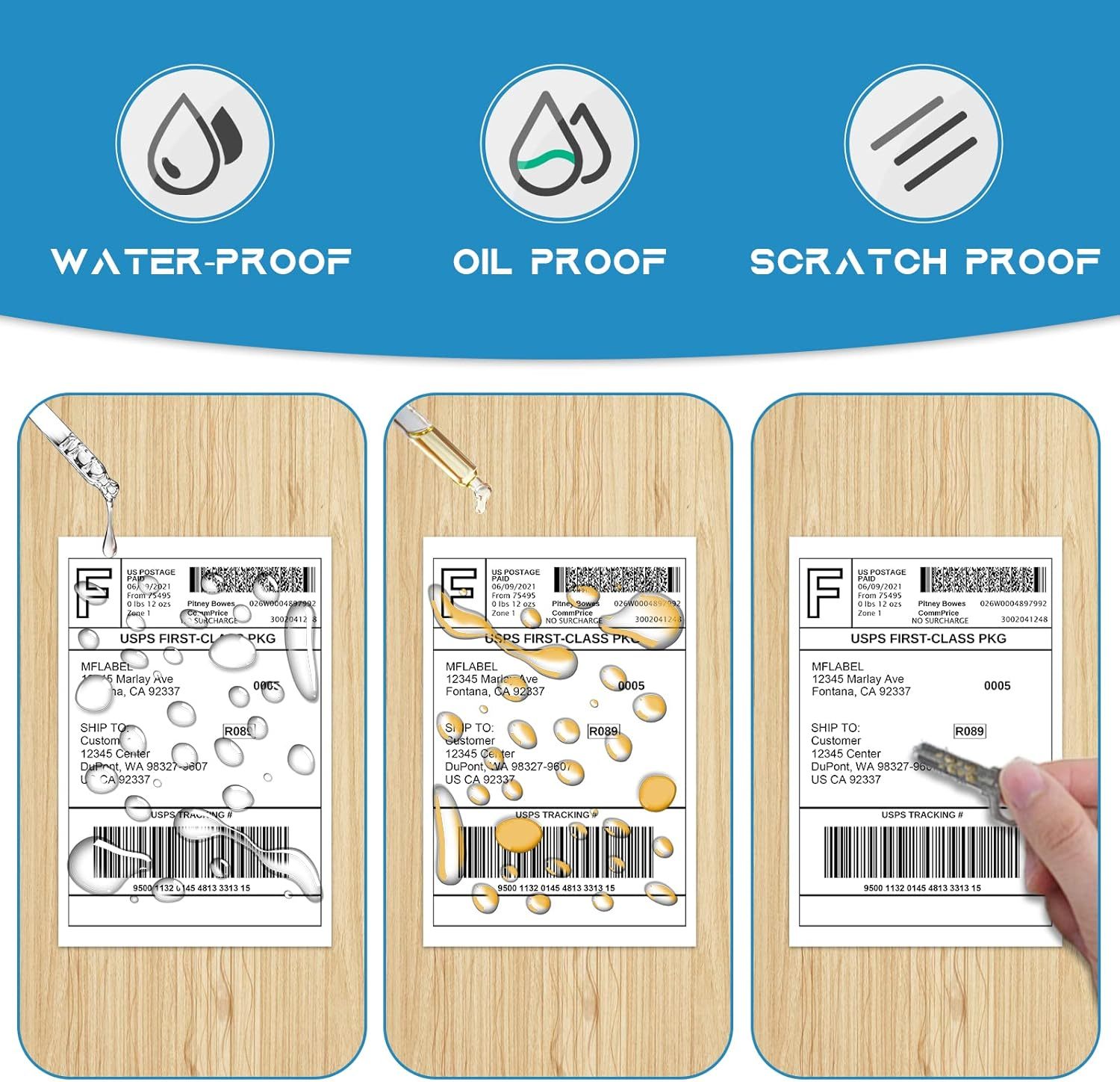 4" x 6" Thermal Label Paper - 1 Carton (6,000 PCS)