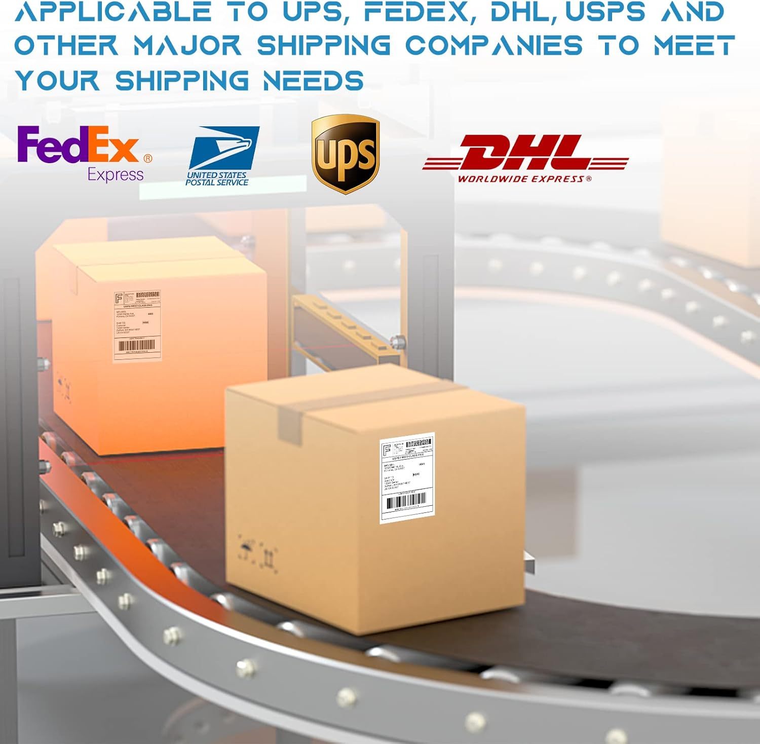 4" x 6" Thermal Label Paper - 1 Carton (6,000 PCS)