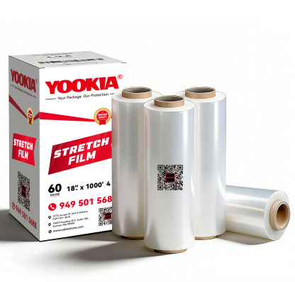 60 GA x 18" x 1000' Stretch Film -BESTONE®