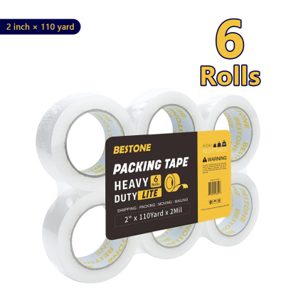 BESTONE®Tape 2"x110Yardx2Mil Clear-usbestone