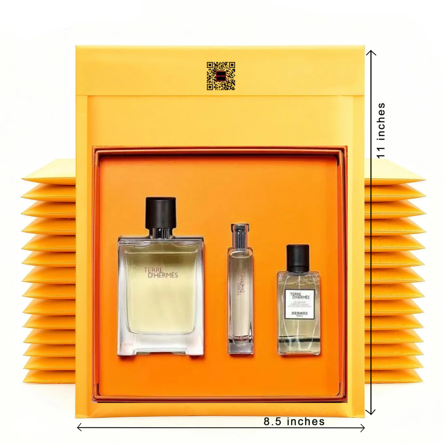 8.5" x 11" 100 Pack Kraft Bubble Mailers - Tear-Resistant Self-Sealing Shipping Bags-BESTONE®