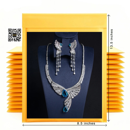 8.5" x 13.5" 100 Pack Kraft Bubble Mailers - Tear-Resistant Self-Sealing Shipping Bags-BESTONE®