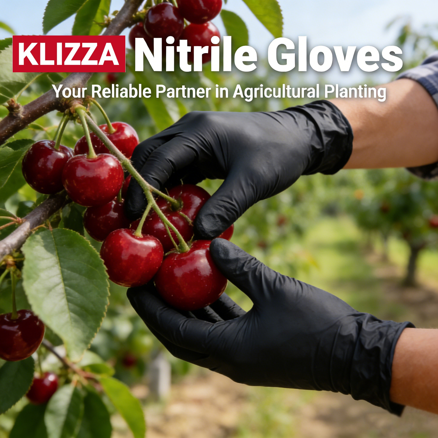 Black Nitrile Gloves - 1000 Count per Case, Latex/Powder Free